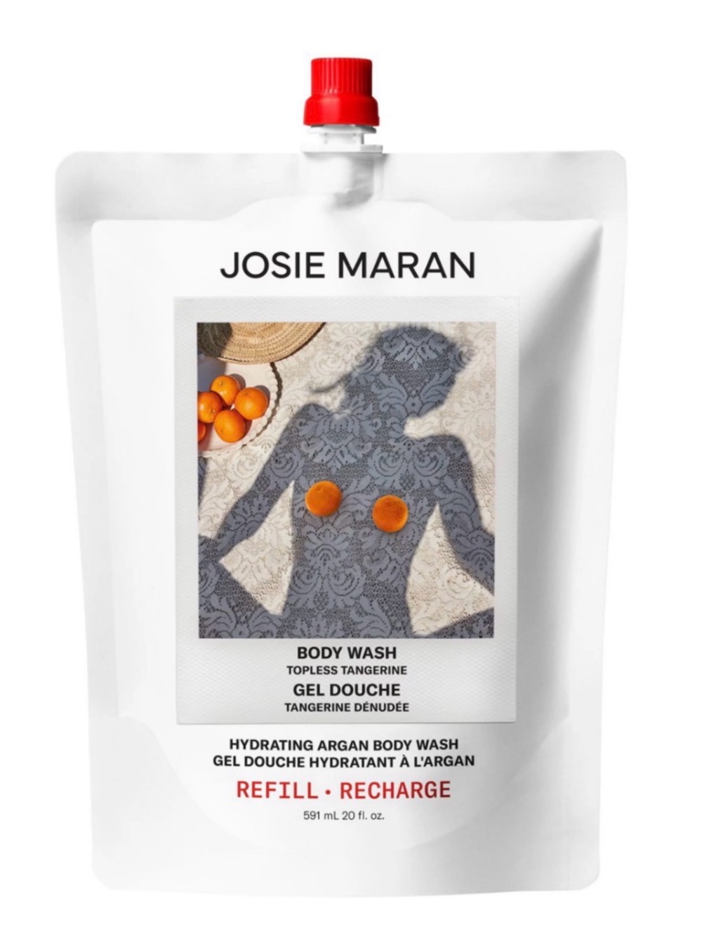 JOSIE MARAN Body Wash Refill | Topless Tangerine | 20oz.